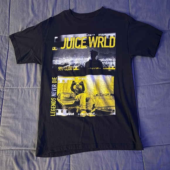 Juice Wrld ‘Legends Never Die’ Graphic Tee - Picture 1 of 3